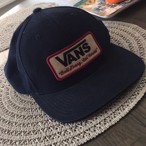 Vans navy blue SnapBack hat